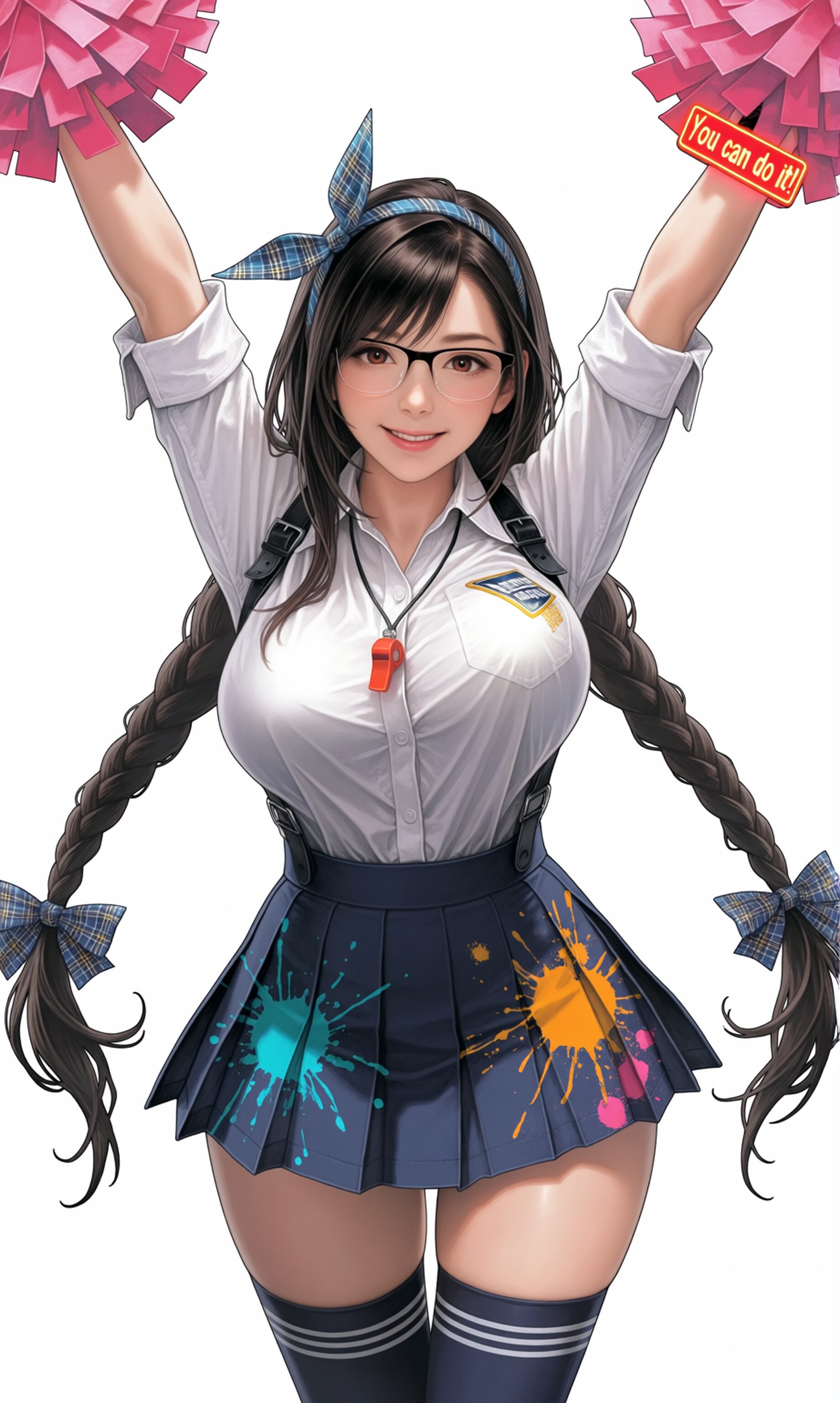 月曜日なのでティファさんが応援してくれます