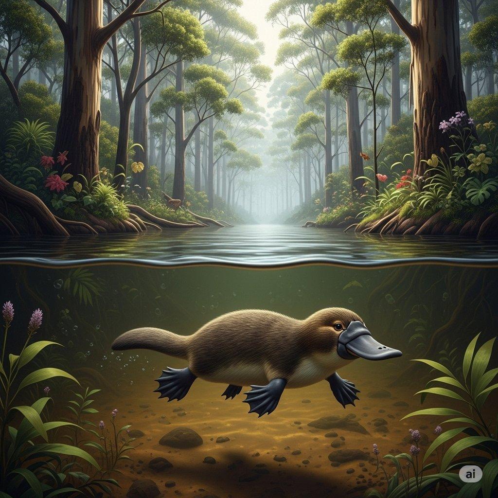 カモノハシ | の人気AIイラスト・グラビア