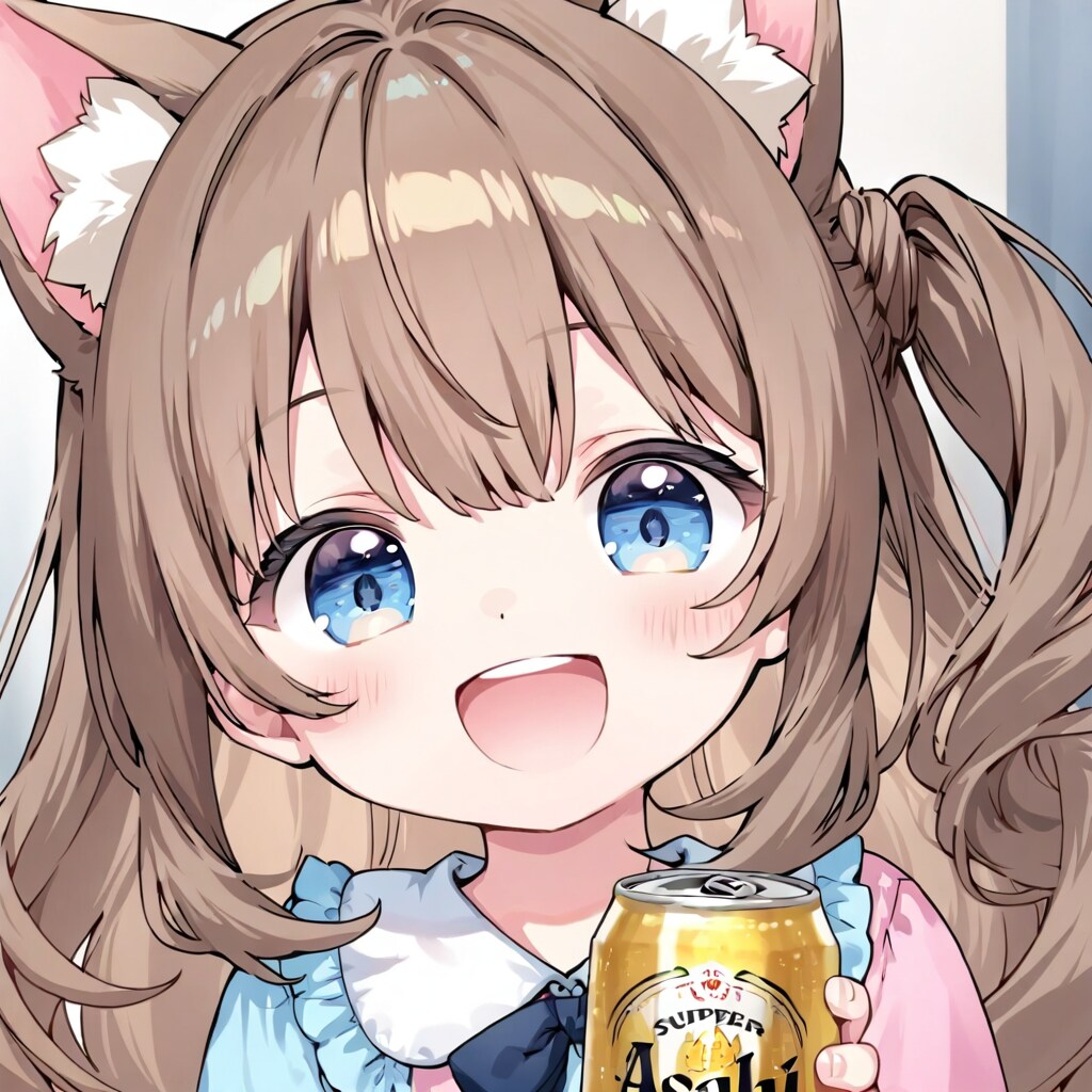 猫と小さな女の子