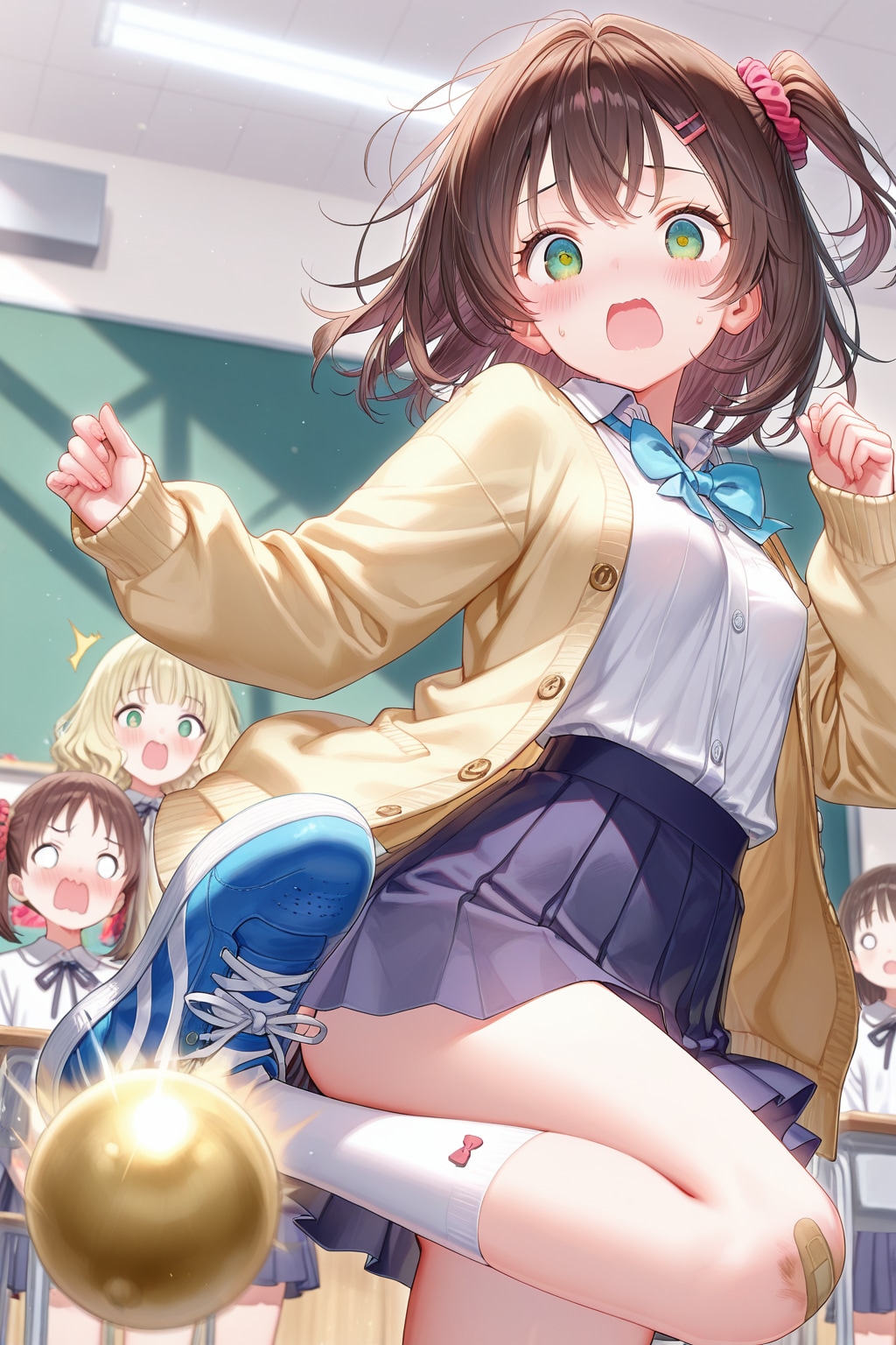 金の玉に響いた？