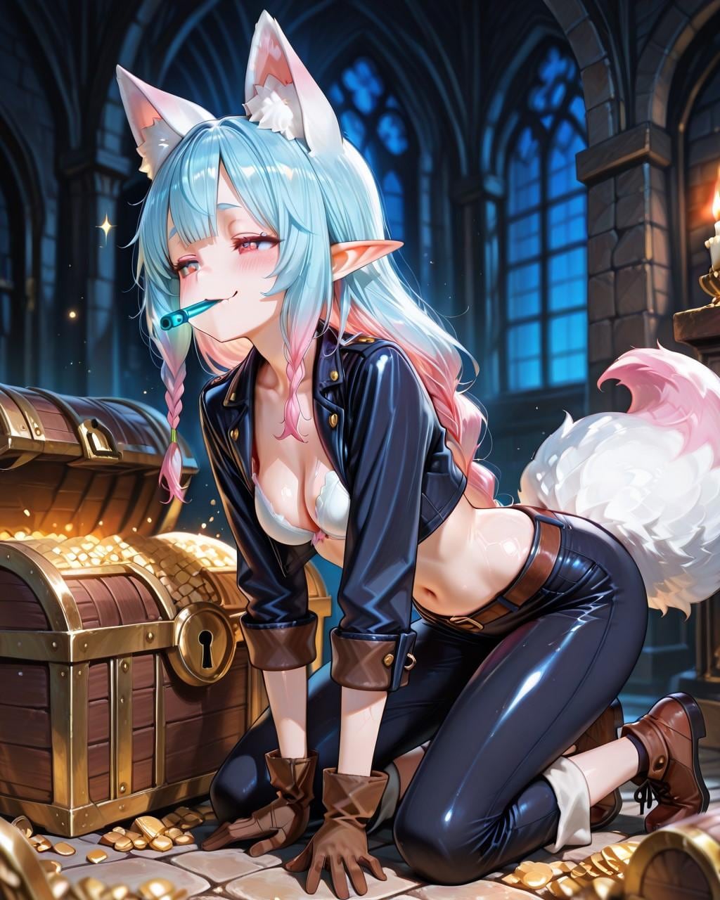 8枚）宝箱とシーフさん