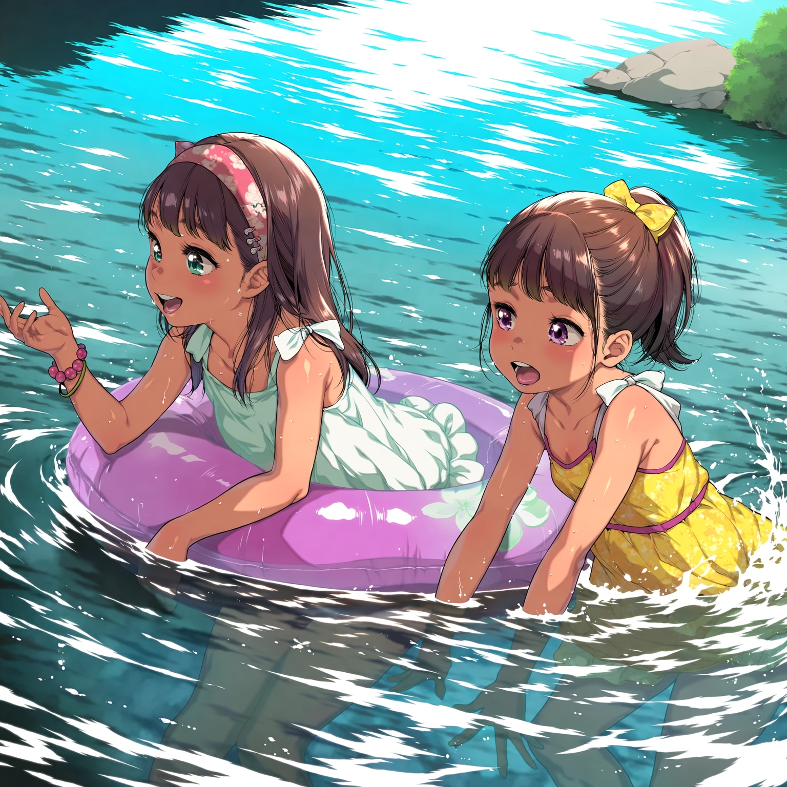 川で遊ぼう