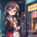 ゲームセンターin委員長ちゃん 2枚目