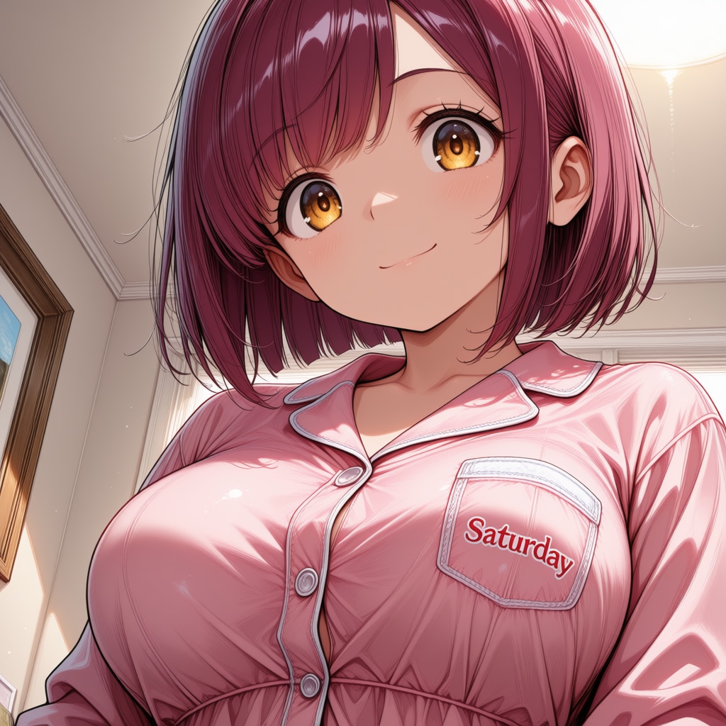 おはようございます（挨拶メイドの芽衣ちゃん）