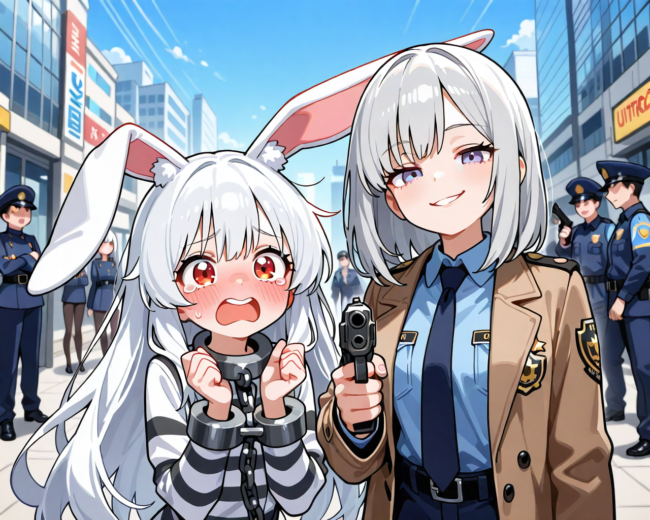 投稿企画で投降したうさぎちゃん！！（ぷぷっ🤣） | の人気AIイラスト・グラビア