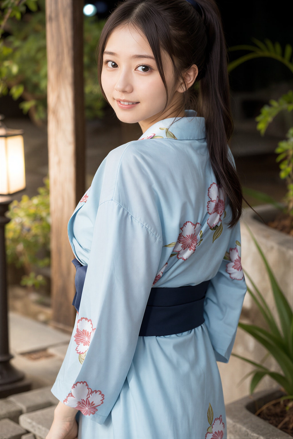 浴衣の女の子