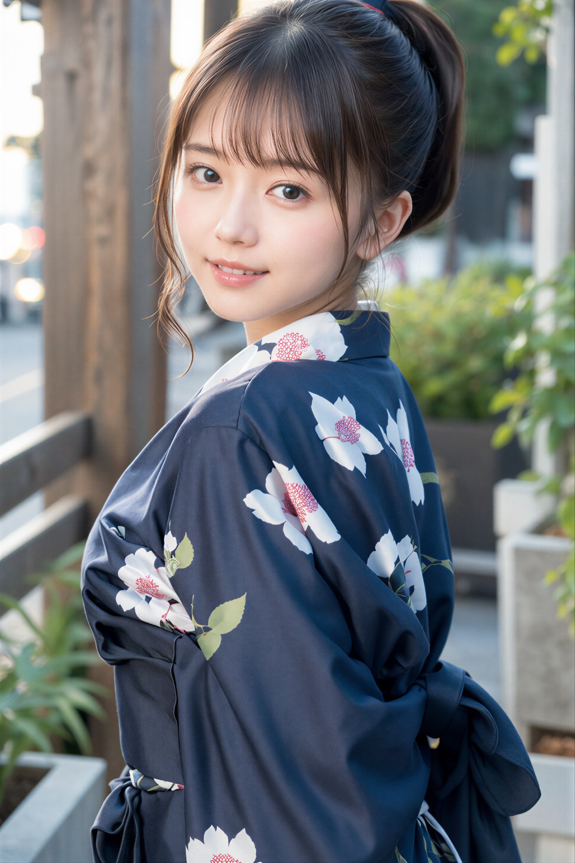 浴衣の女の子