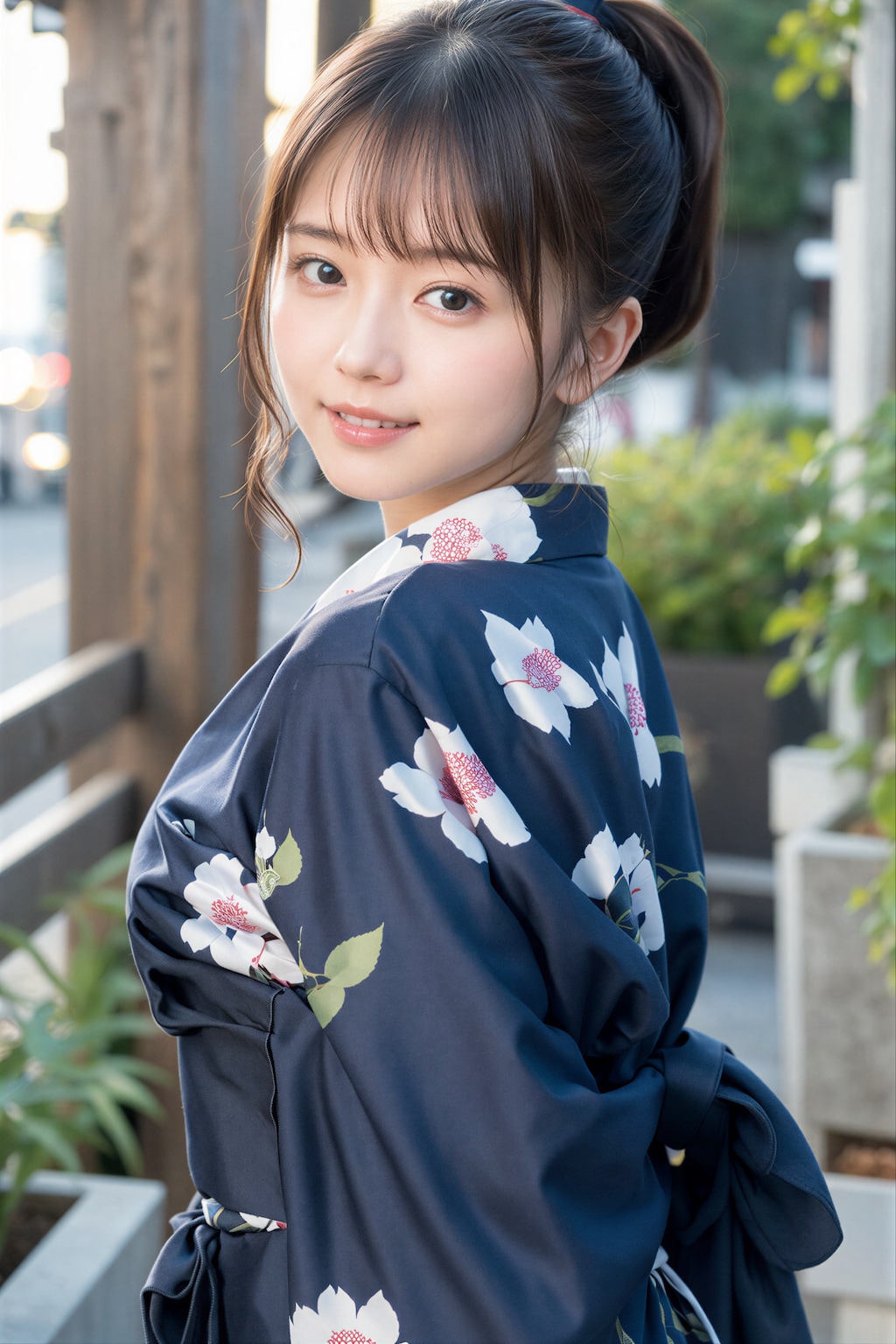 浴衣の女の子