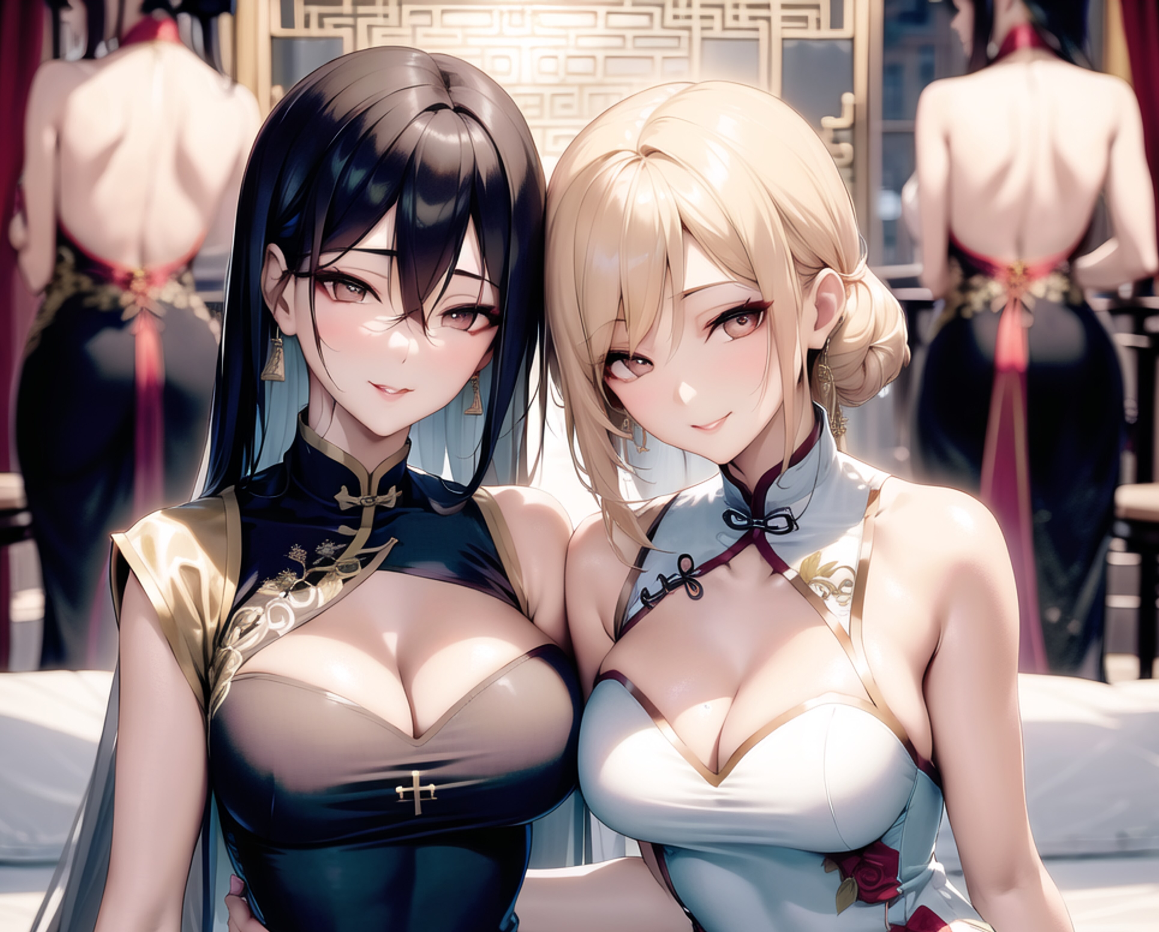 あのコたちが後ろ向いてるうちに