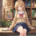 図書館女子 3枚目