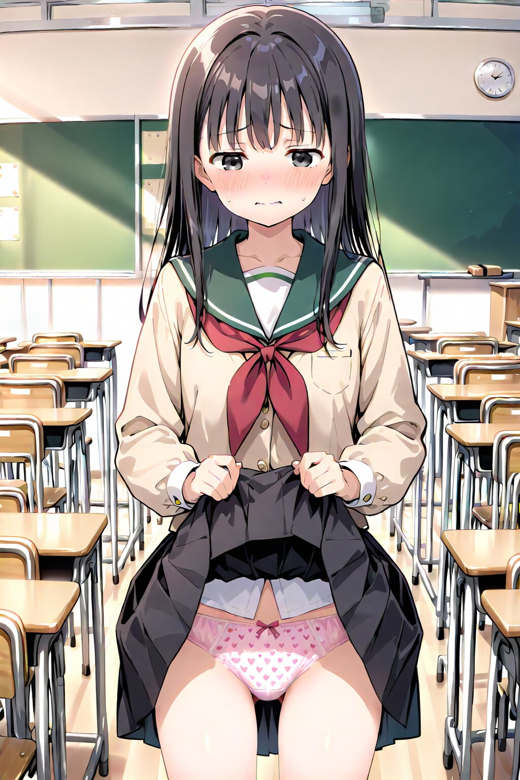 ハート柄♡