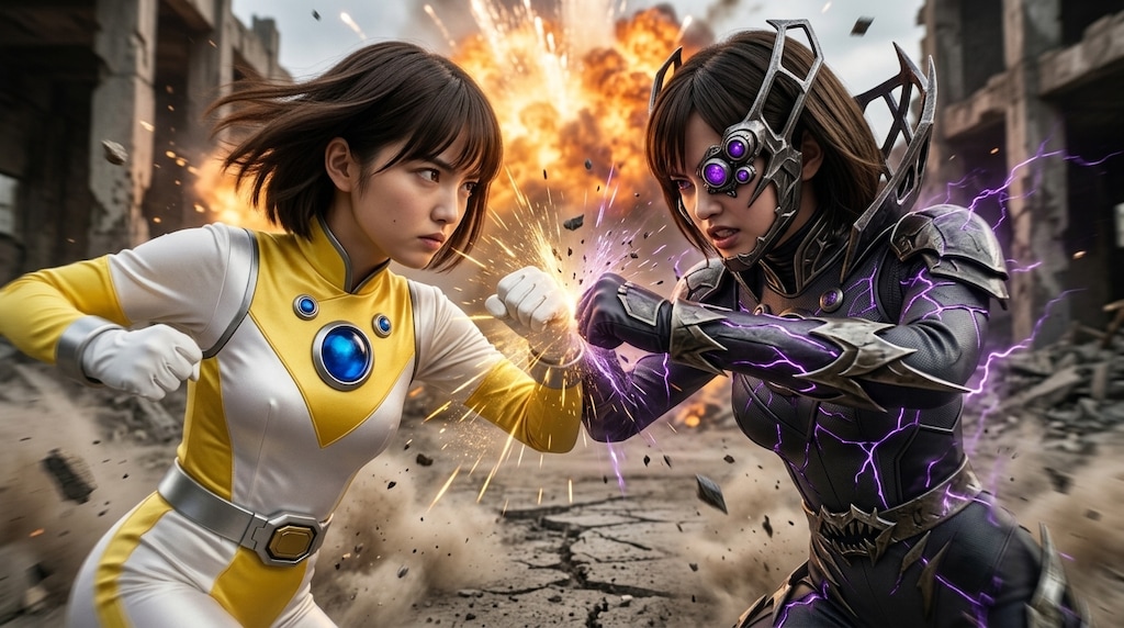 戦隊ヒロイン対ヴィラン