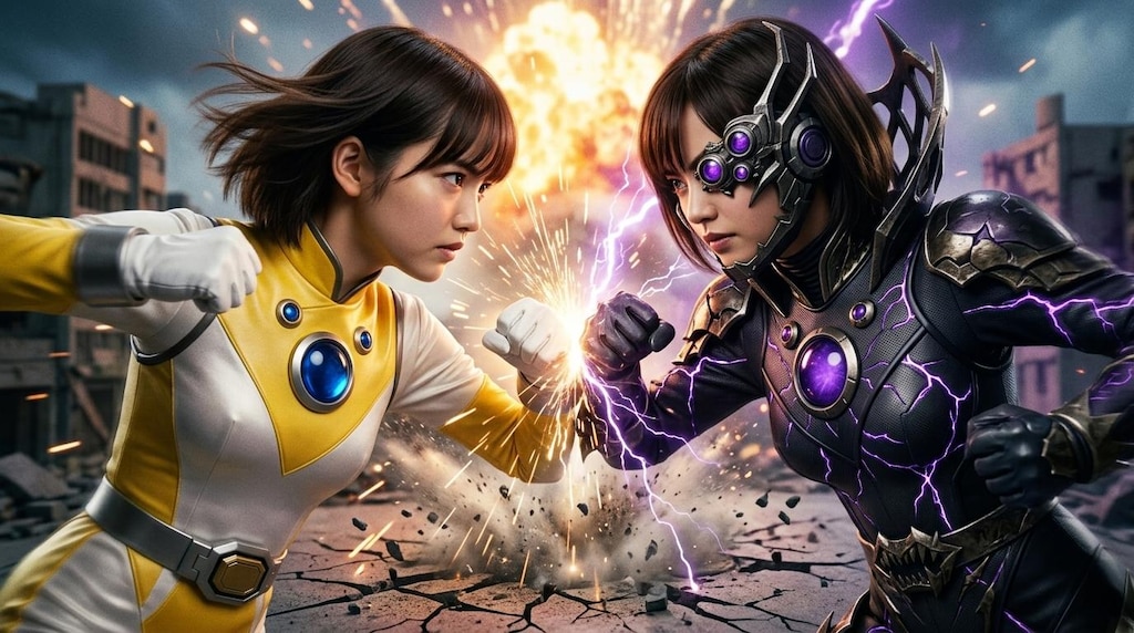 戦隊ヒロイン対ヴィラン