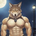 Wolf under the moon 2枚目