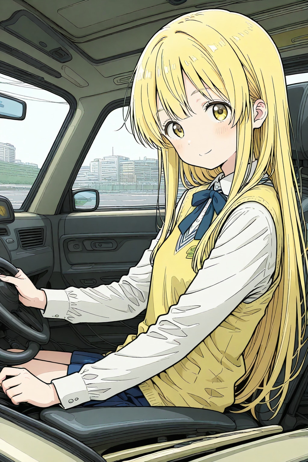 タクシーの運転手…？ | の人気AIイラスト・グラビア