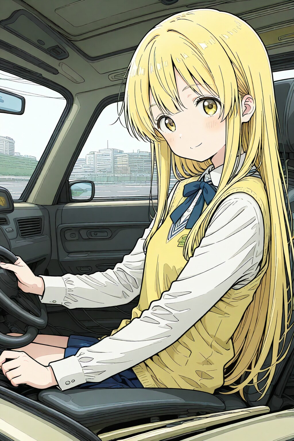 タクシーの運転手…？