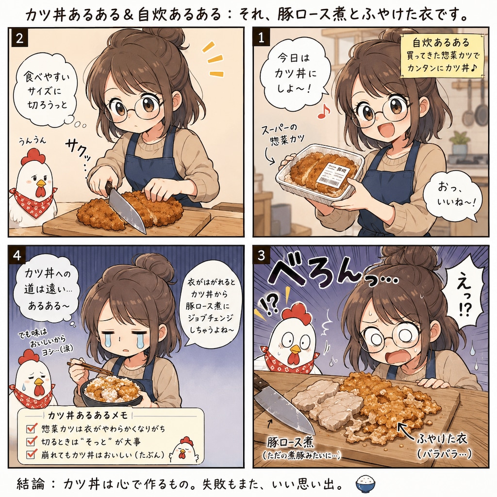 自炊カツ丼