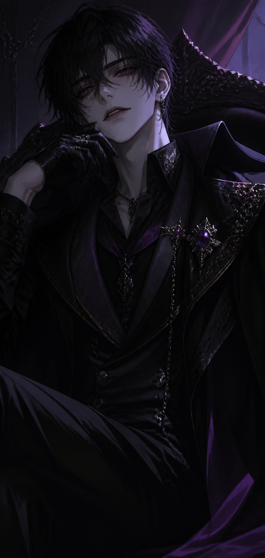 ヴィラン系男子作成してみた(≧∇≦)