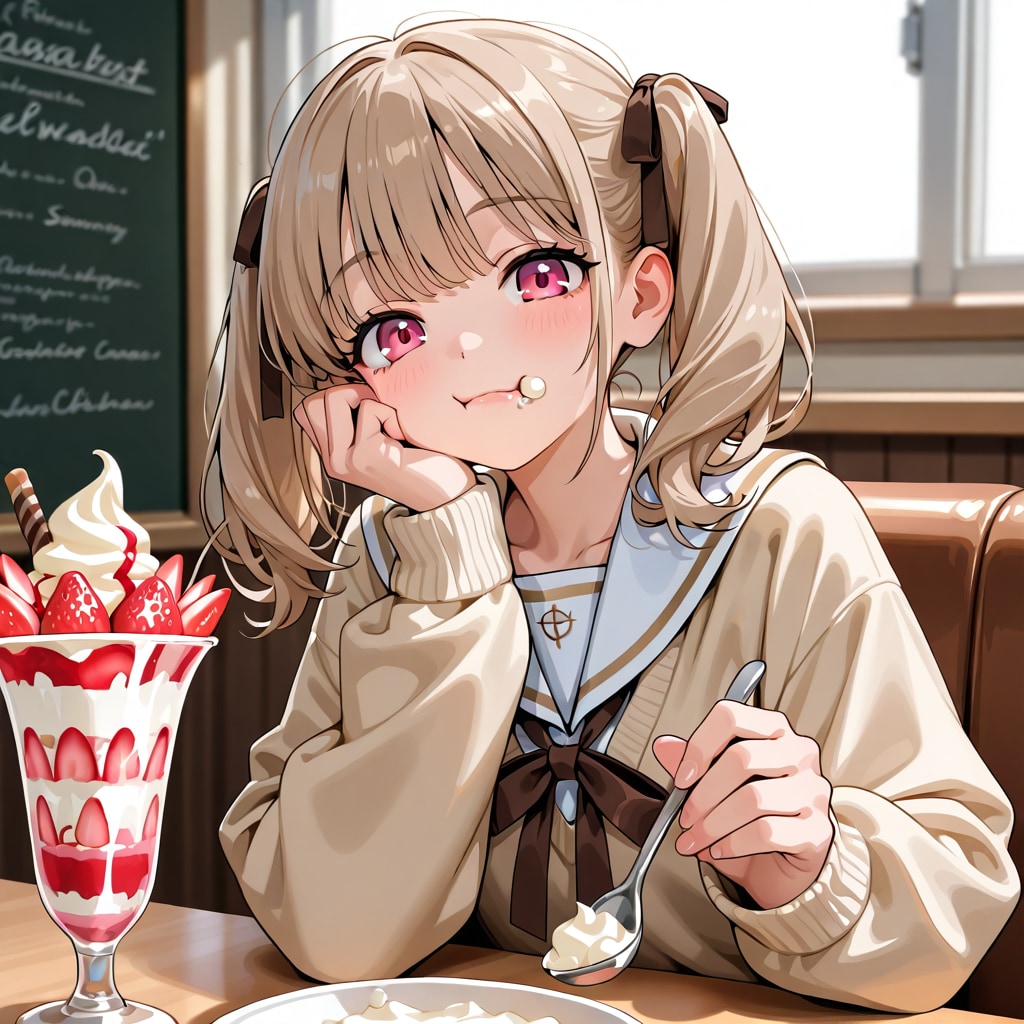 イチゴパフェ