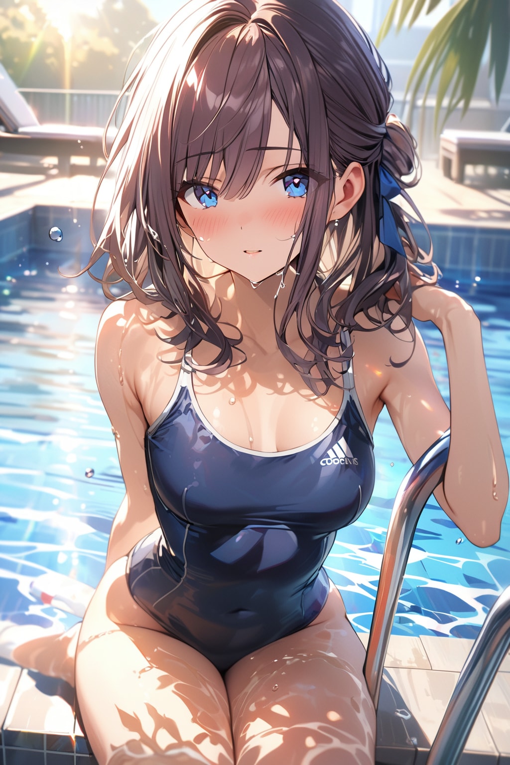 プールサイド