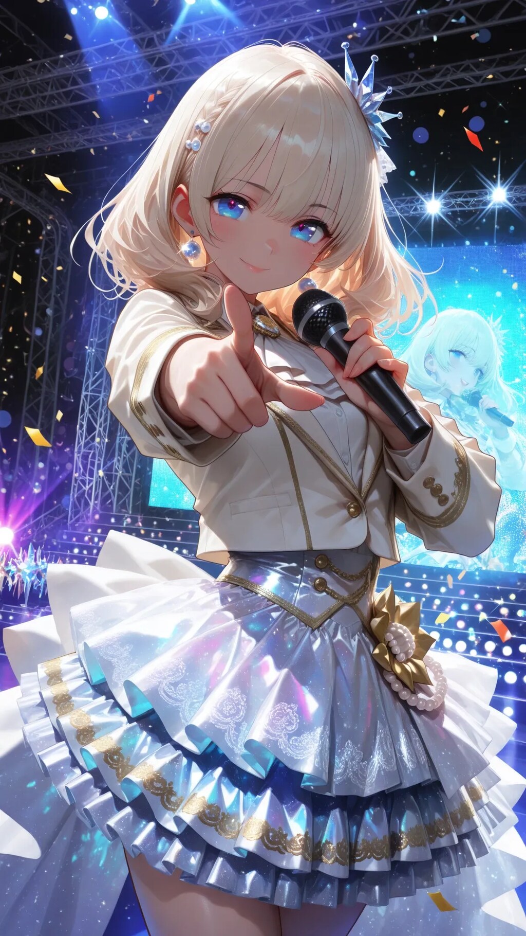 ブレザー型アイドル衣装