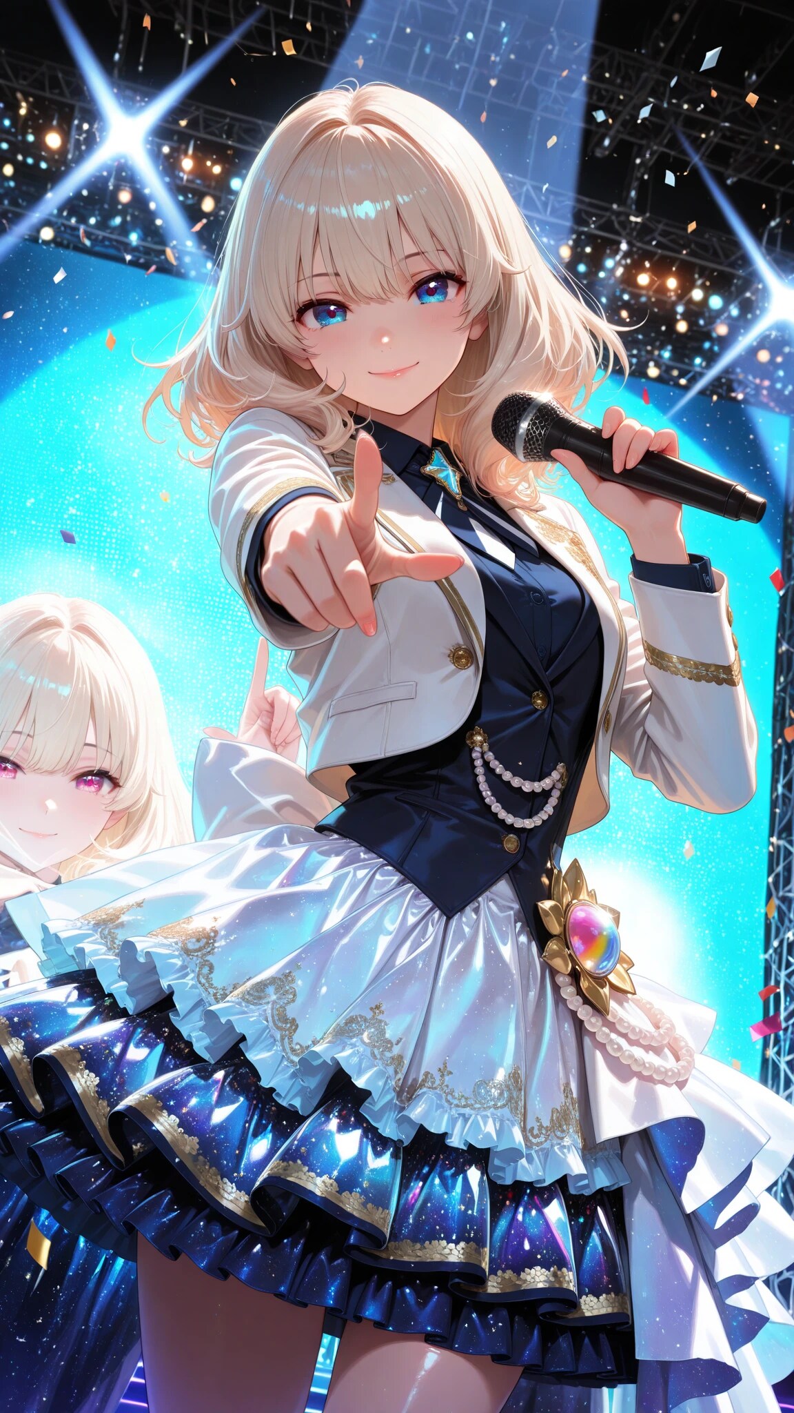 ブレザー型アイドル衣装 | の人気AIイラスト・グラビア