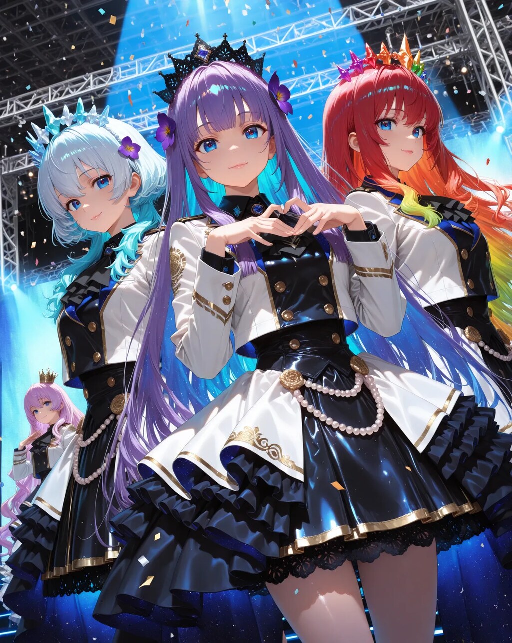 ブレザー型アイドル衣装