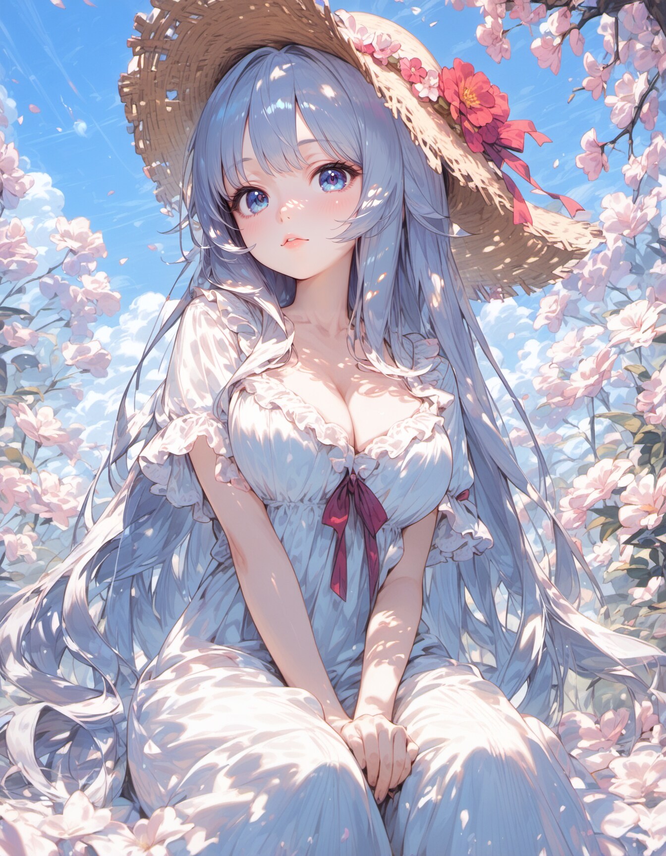 sun hat | の人気AIイラスト・グラビア