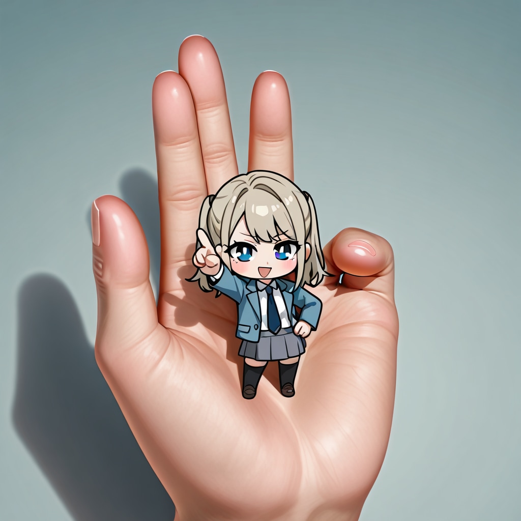 手乗り女学生 | の人気AIイラスト・グラビア