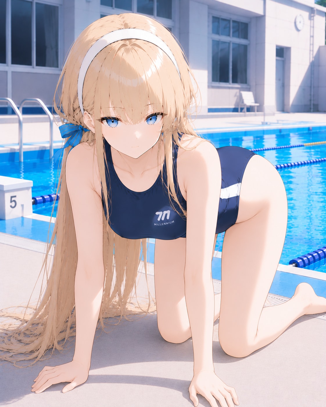 手をつく