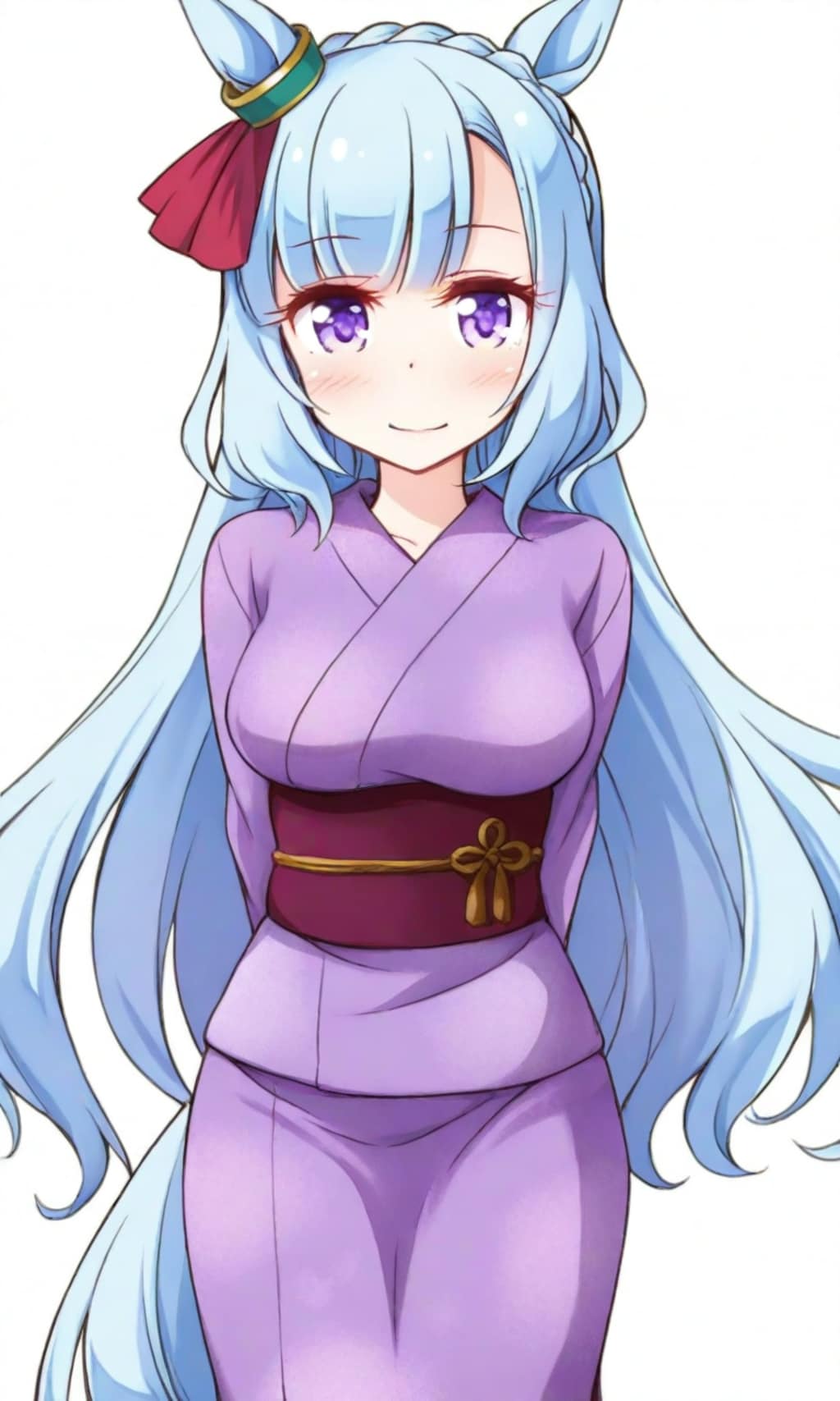 メジロアルダン 浴衣