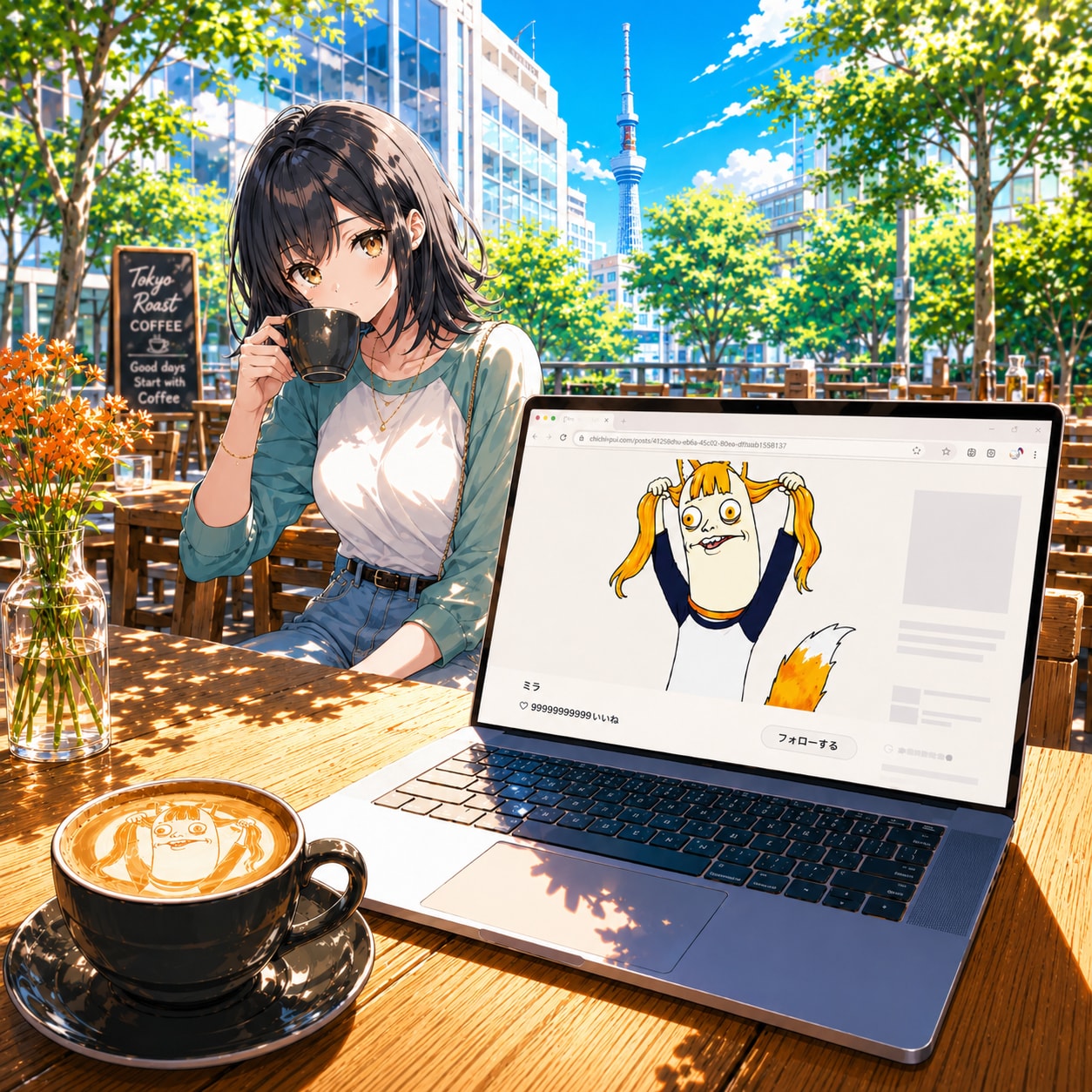 コーヒー吹いた