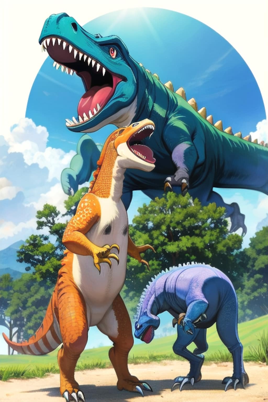 恐竜世界の探検