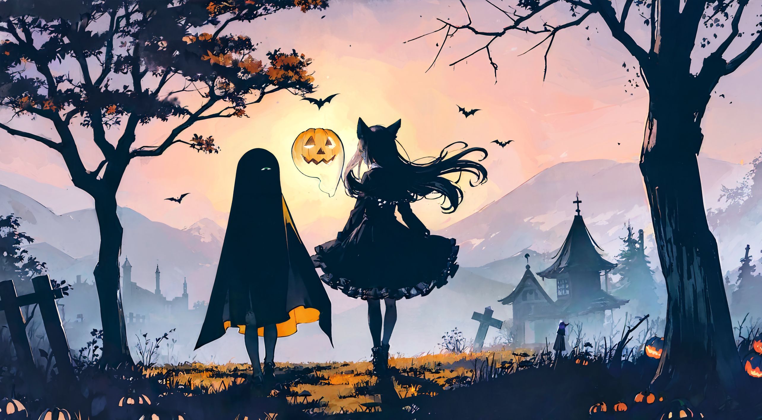 ジャック・オー・ランタンは何処にでも現れる | の人気AIイラスト・グラビア