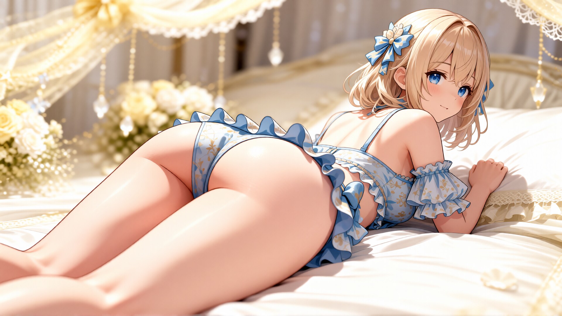 金髪少女と水着　その12-4