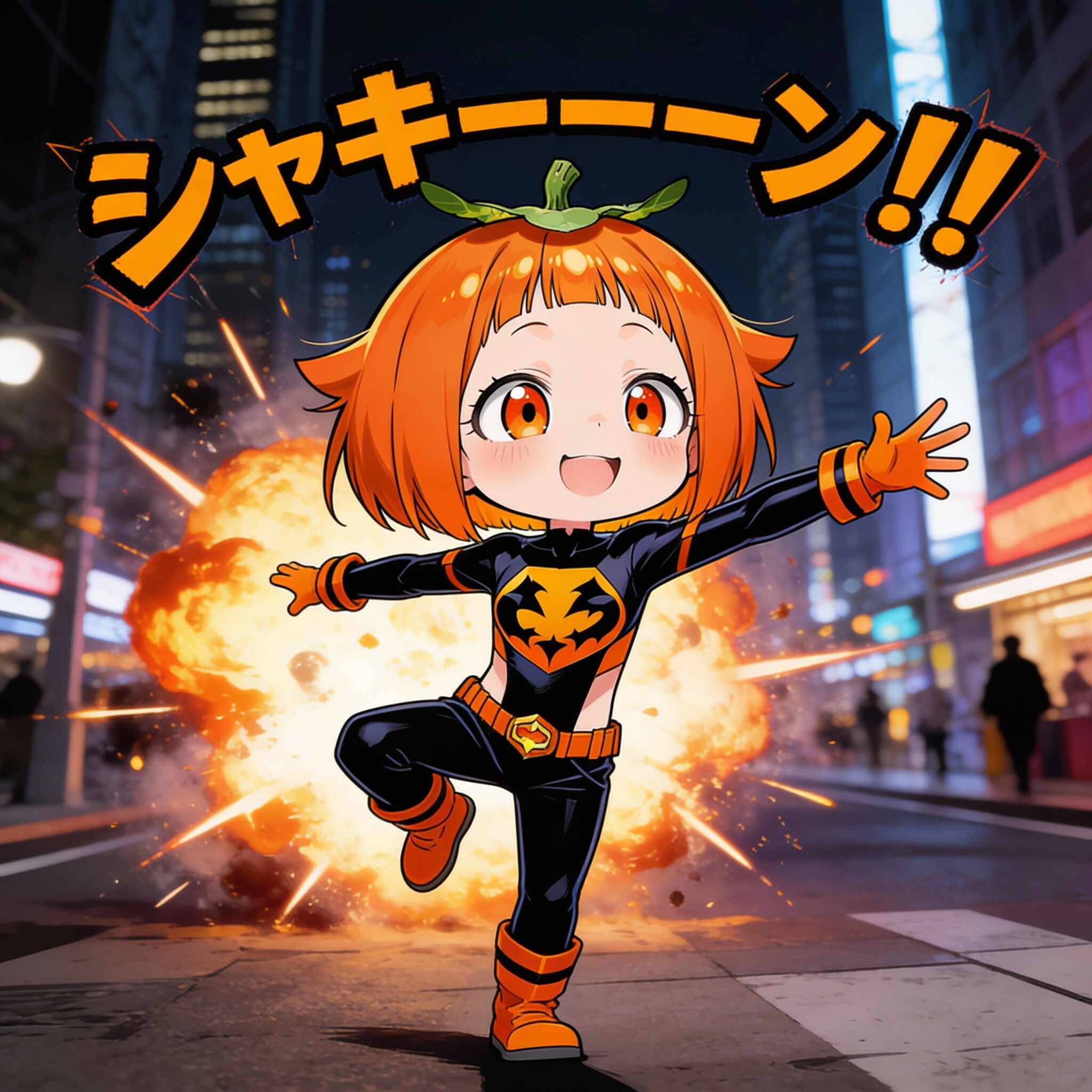 スーパーヒーロー見参！