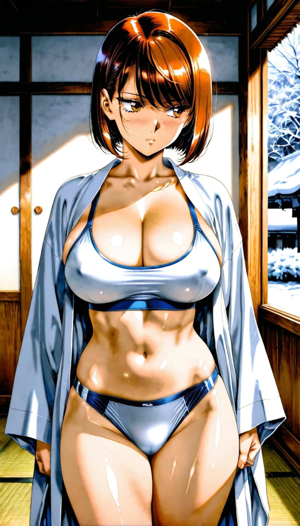 今日のお勤め寒そうだな・・・
