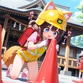 奉納祭のステージ設営 11枚目
