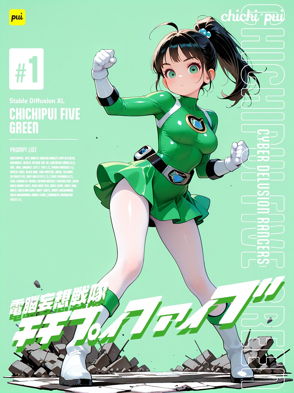 電脳妄想戦隊チチプイファイブ