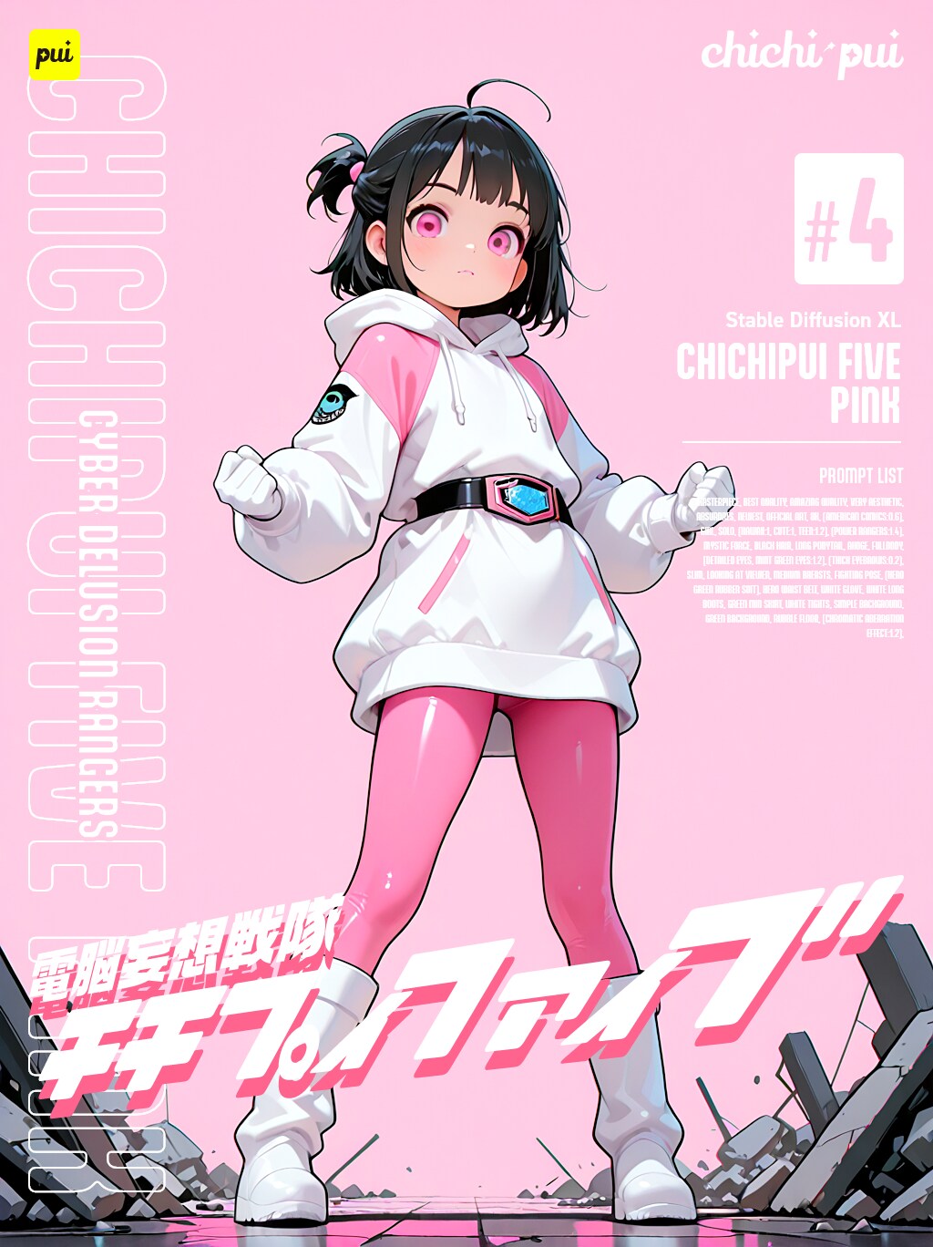 電脳妄想戦隊チチプイファイブ