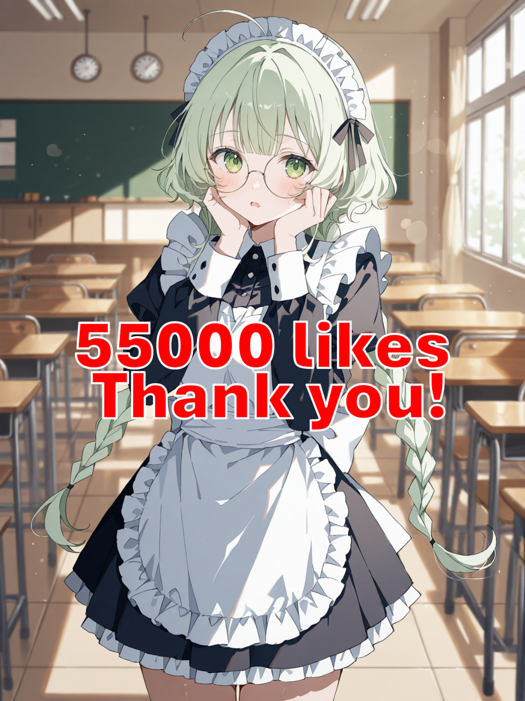 55,000いいね、ありがとうございます。