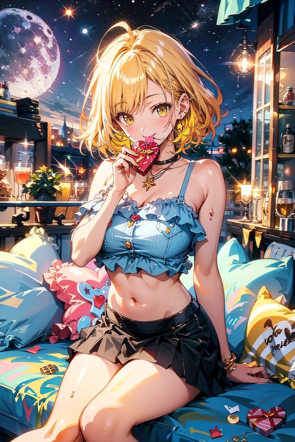 イエロー　へそ出し　ウィンク　ウィンクでなくなりました？