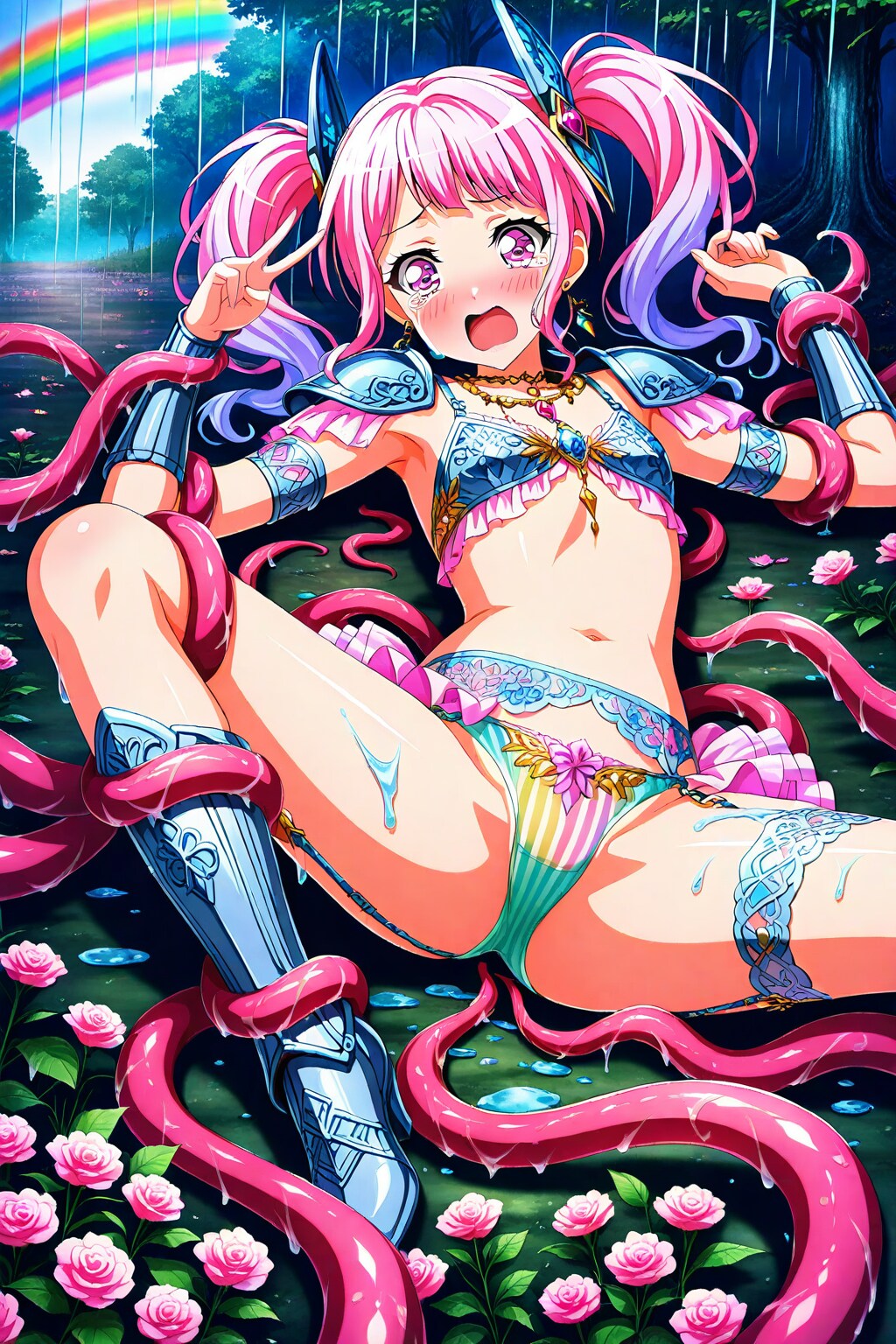 梅雨バンドリ触手