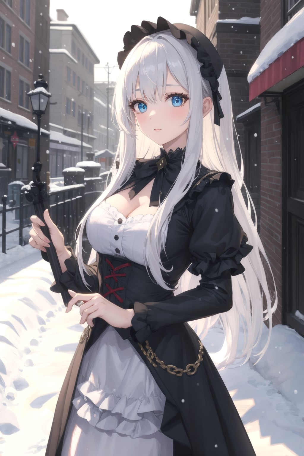 雪街 | の人気AIイラスト・グラビア