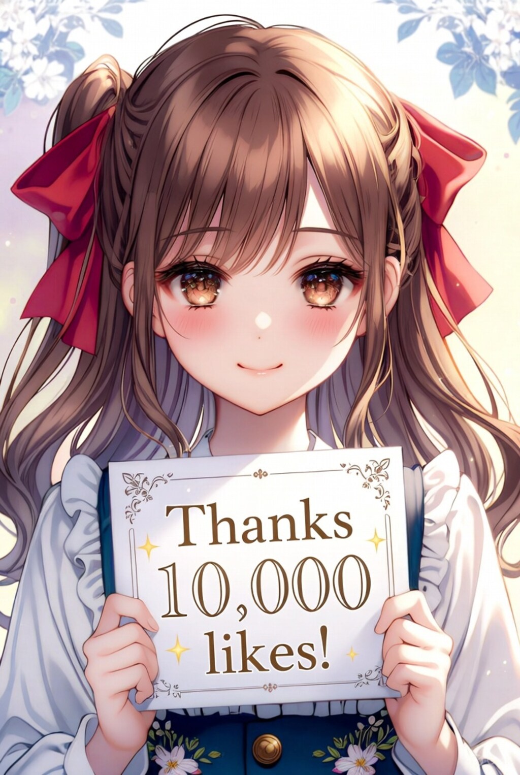 10,000いいねありがとうございました！(Grok)