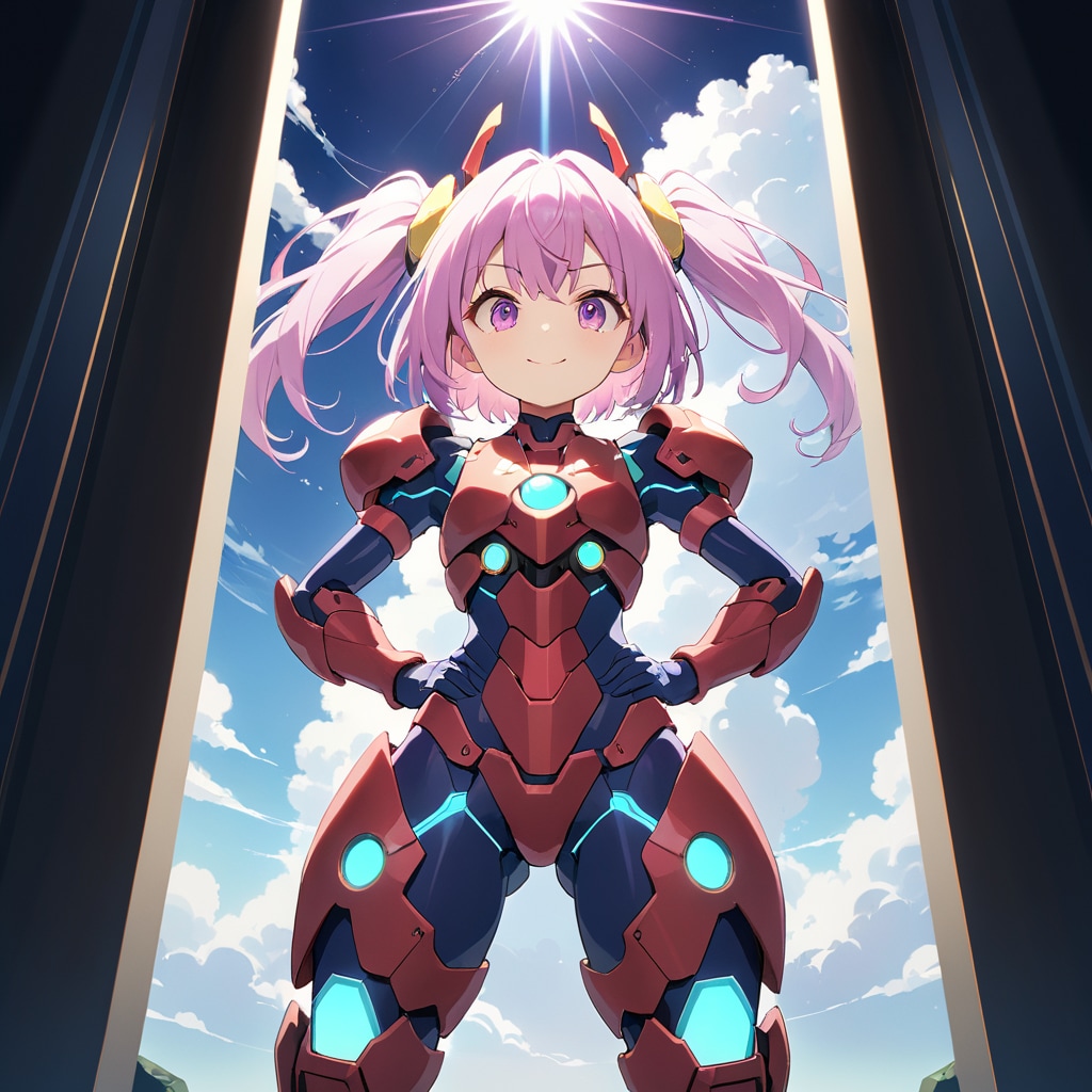 パワードスーツ女子