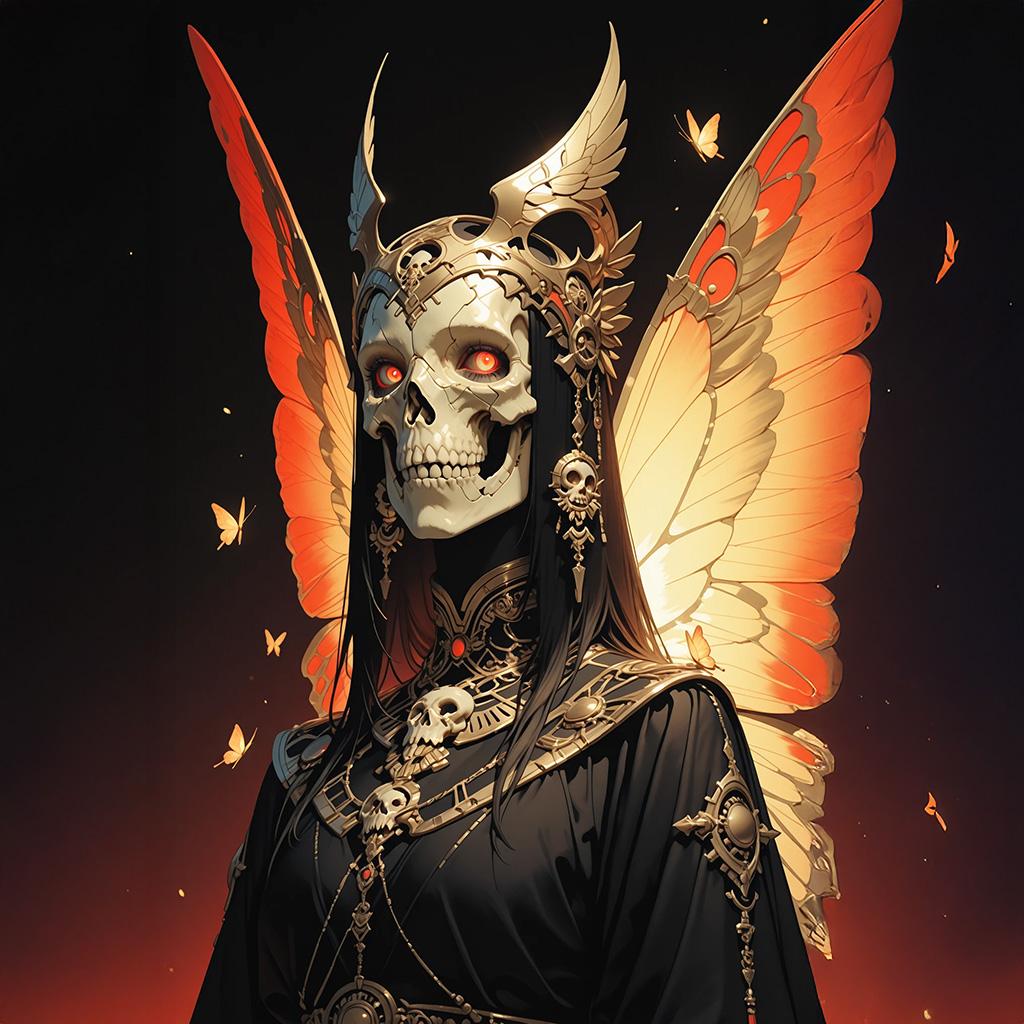 スカル面の呪術師B | の人気AIイラスト・グラビア