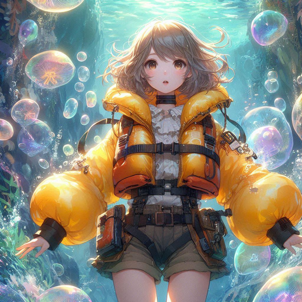 ライフジャケット少女さん