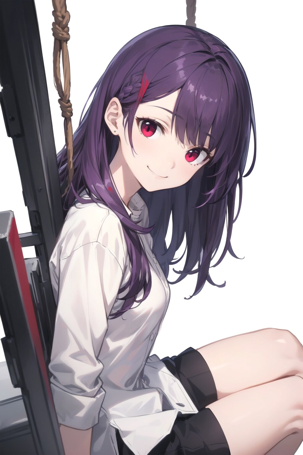 髪たらーん