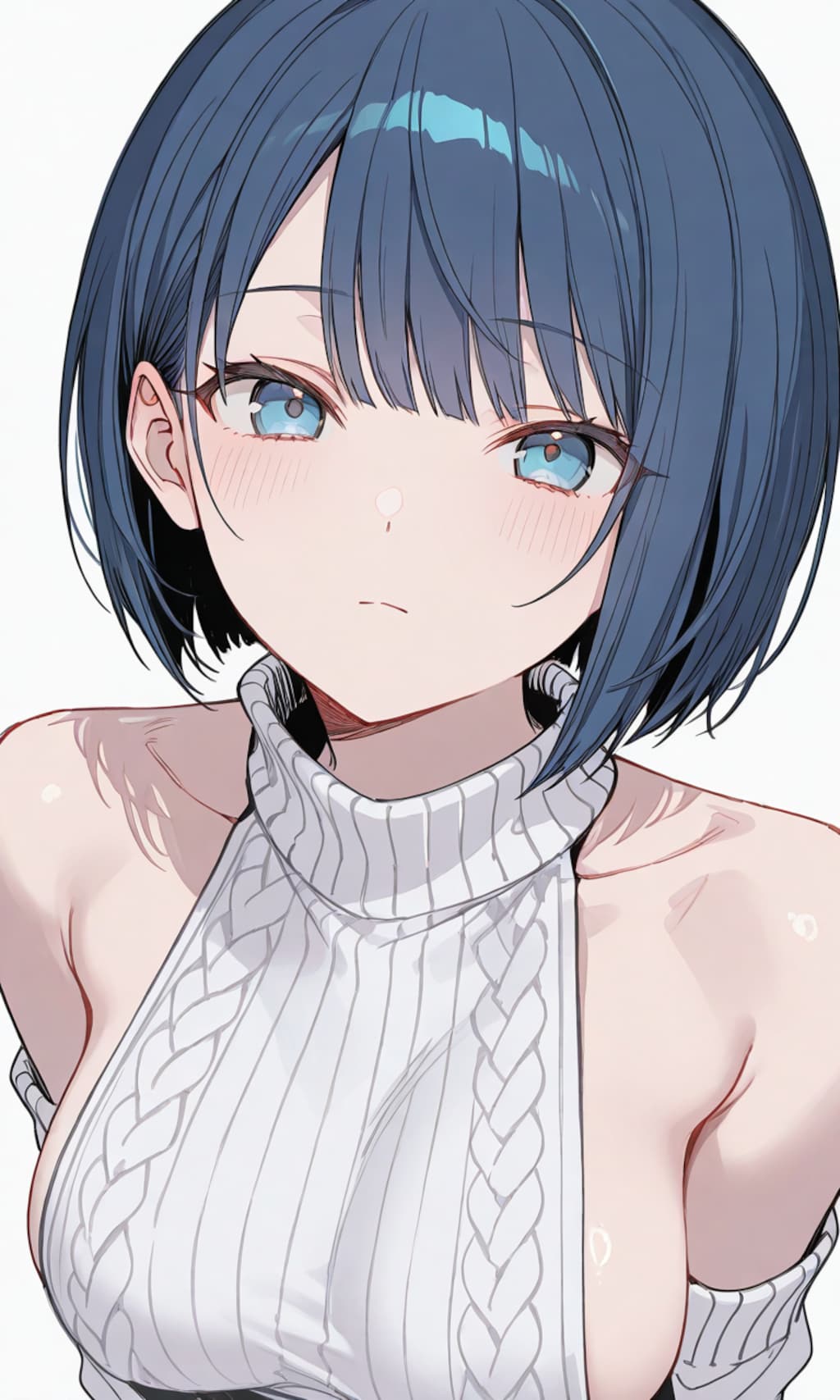彼氏特権で桐谷遥さんにえちえちセーターを着てもらって種付けえっち♡